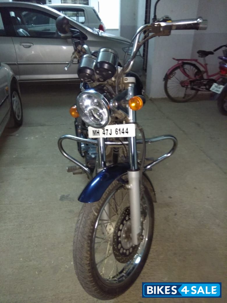 Marine Blue Royal Enfield Thunderbird 350