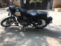 Black With Limited Edition Whi Royal Enfield Classic 500