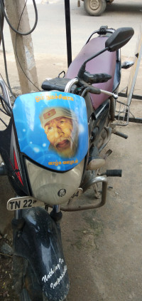 Black Honda CB Shine