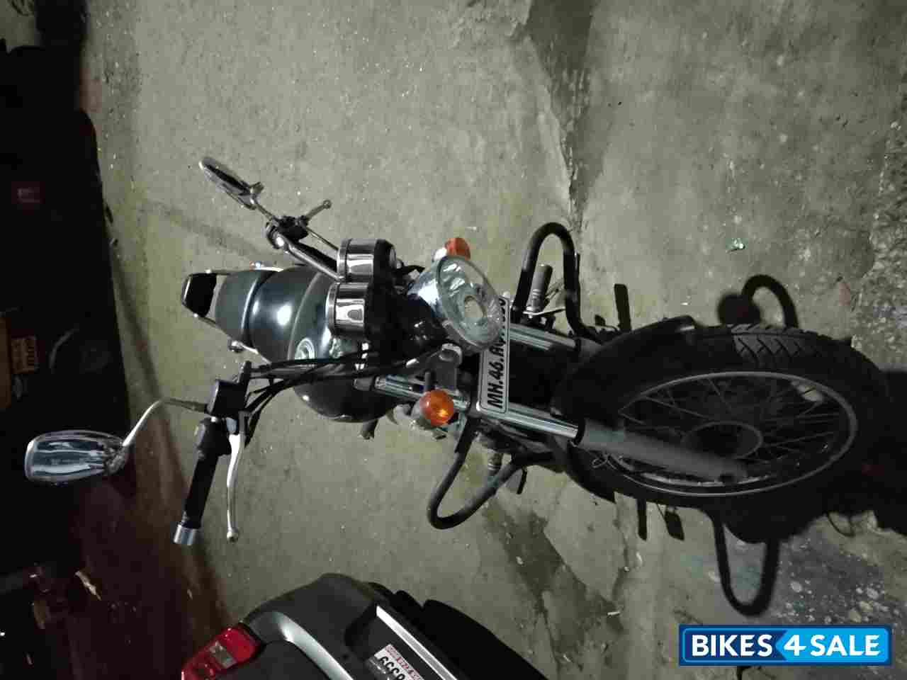 Mat Black Royal Enfield Thunderbird 350