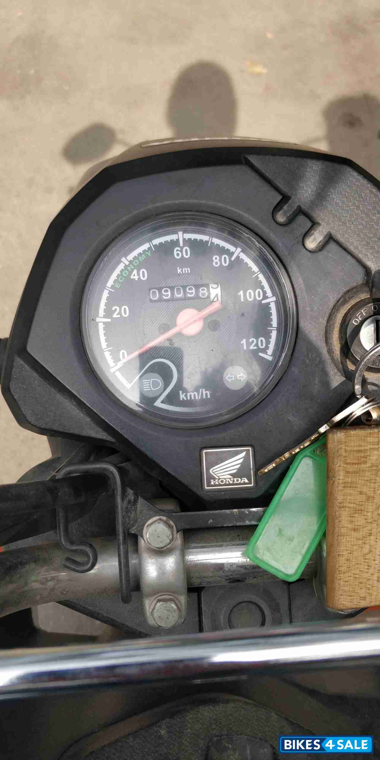 Orange And White Honda Navi