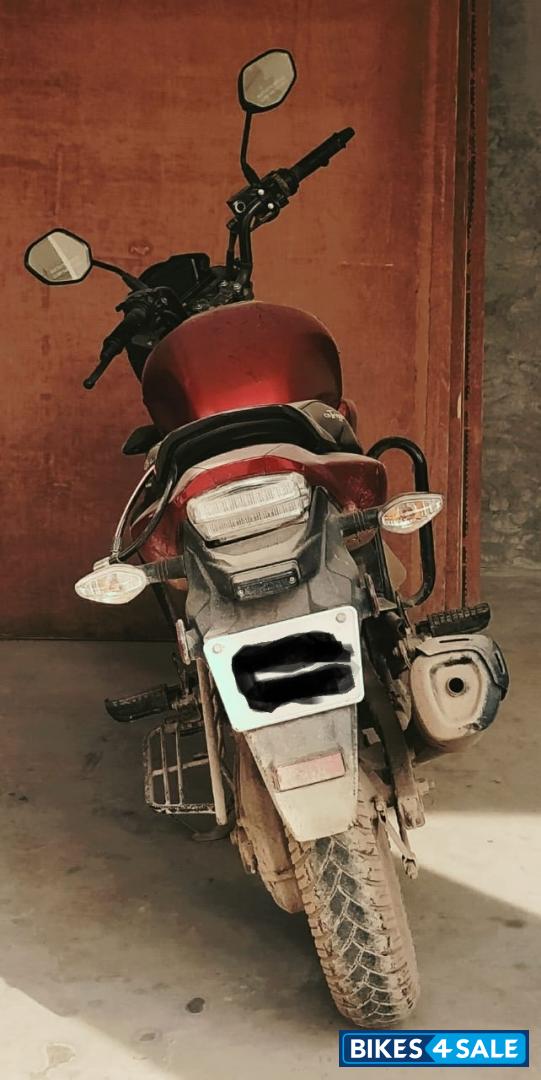 Red Honda CB Trigger