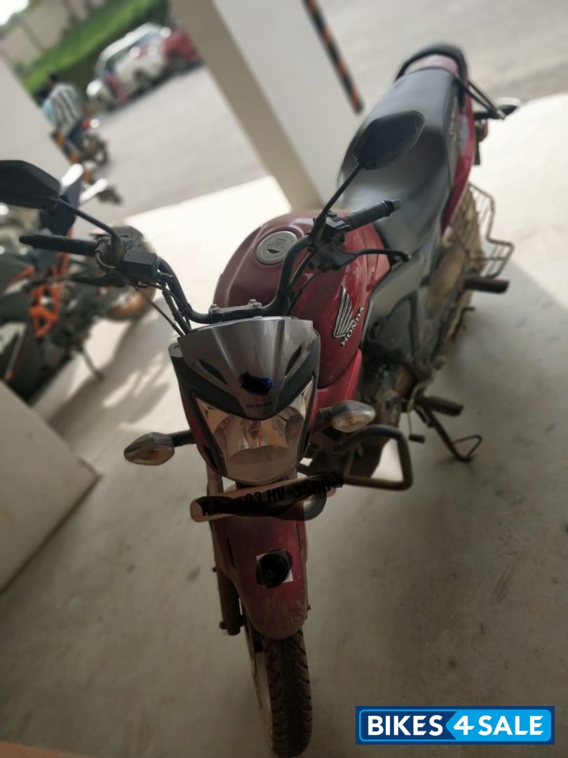 Red Honda CB Trigger