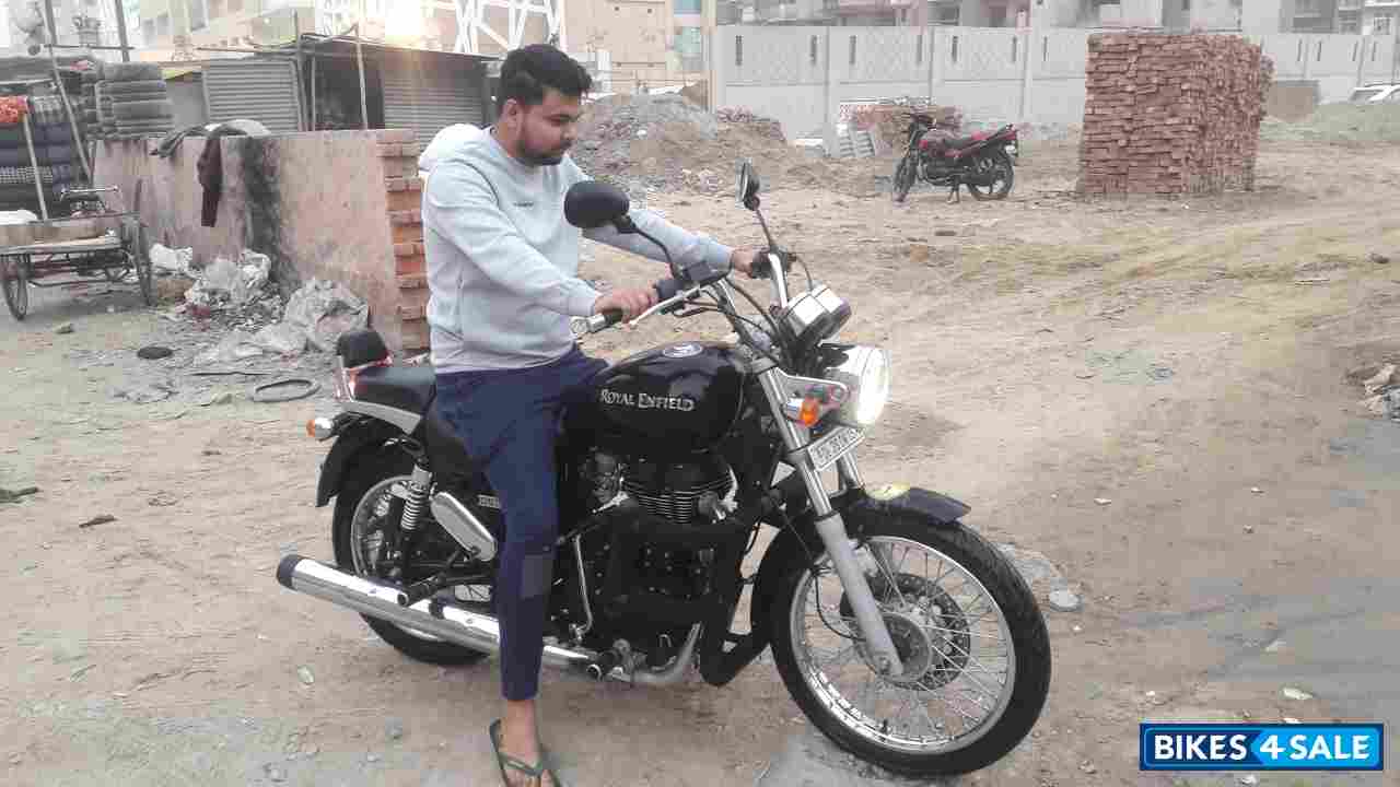 Black (flicker) Royal Enfield Thunderbird 350