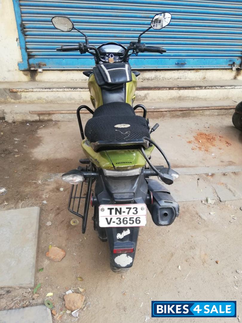 Yellow Green Honda CB Trigger