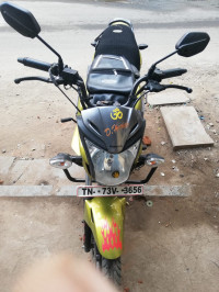 Yellow Green Honda CB Trigger