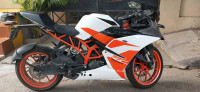Orange White KTM RC 200