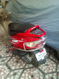 Red With Meroon TVS Wego