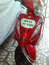 Red With Meroon TVS Wego