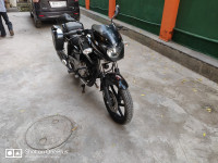 Black Silver Bajaj Pulsar 180 DTSi