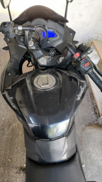 Black And Grey Bajaj Pulsar RS 200
