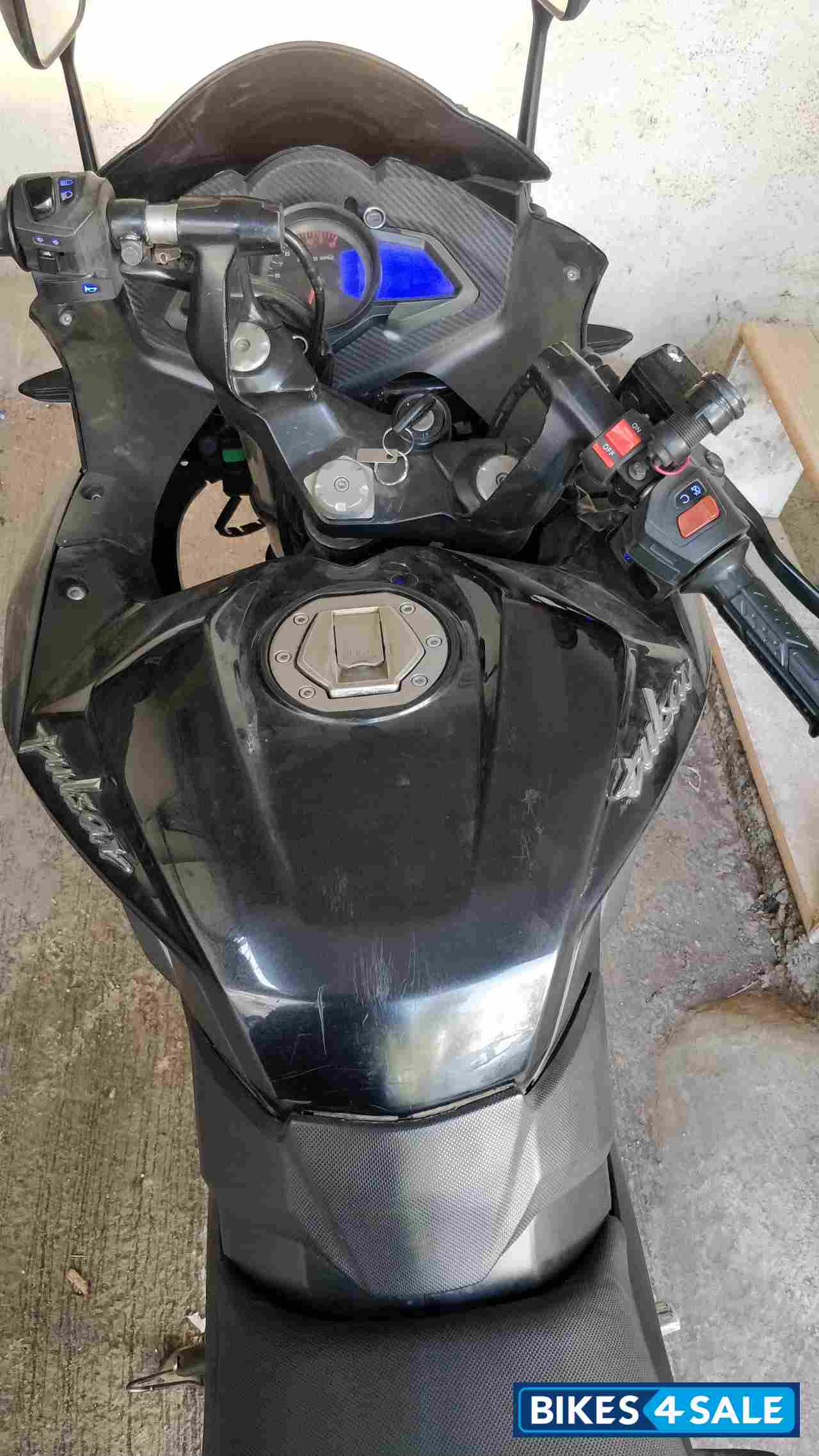 Black And Grey Bajaj Pulsar RS 200 Black And Grey Bajaj Pulsar RS 200