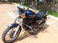 Blue Royal Enfield Thunderbird 350