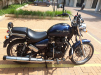 Blue Royal Enfield Thunderbird 350