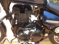 Blue Royal Enfield Thunderbird 350