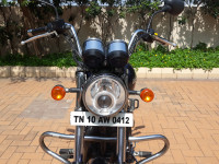 Blue Royal Enfield Thunderbird 350