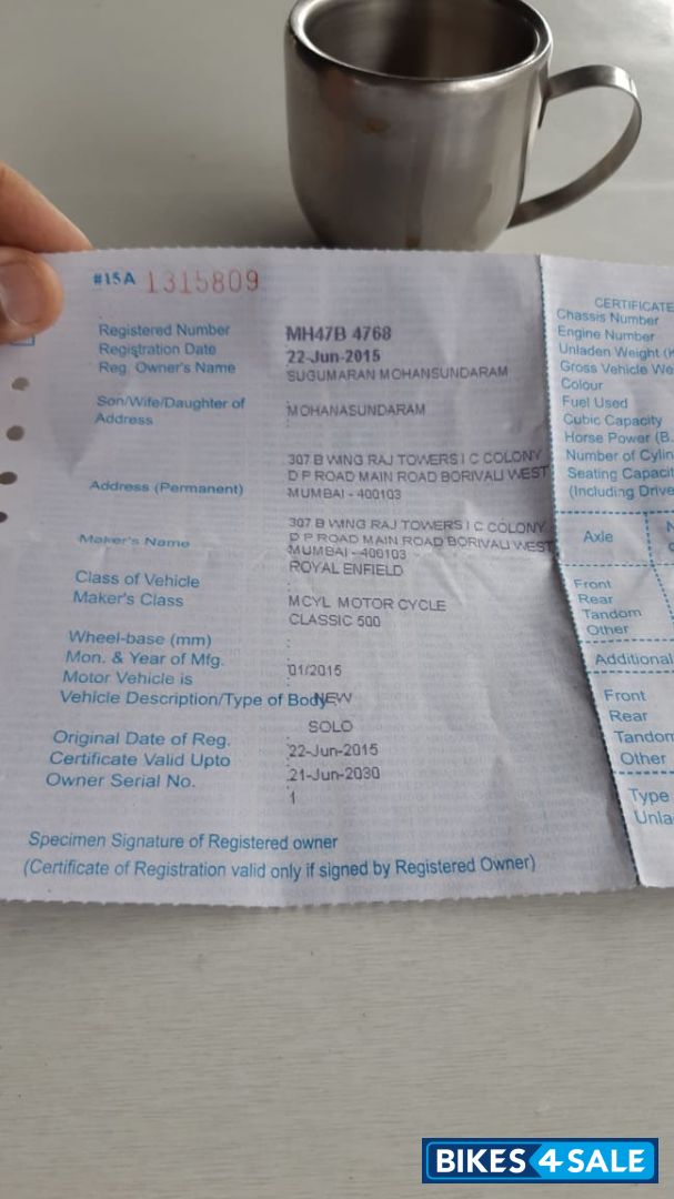 Royal Enfield Classic Chrome