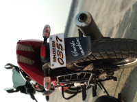 Red And Black Bajaj Pulsar 220F