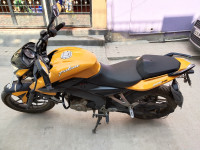 Mustard Yellow Bajaj Pulsar 200 NS
