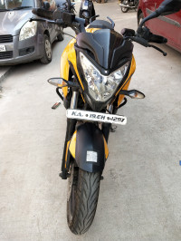 Mustard Yellow Bajaj Pulsar 200 NS
