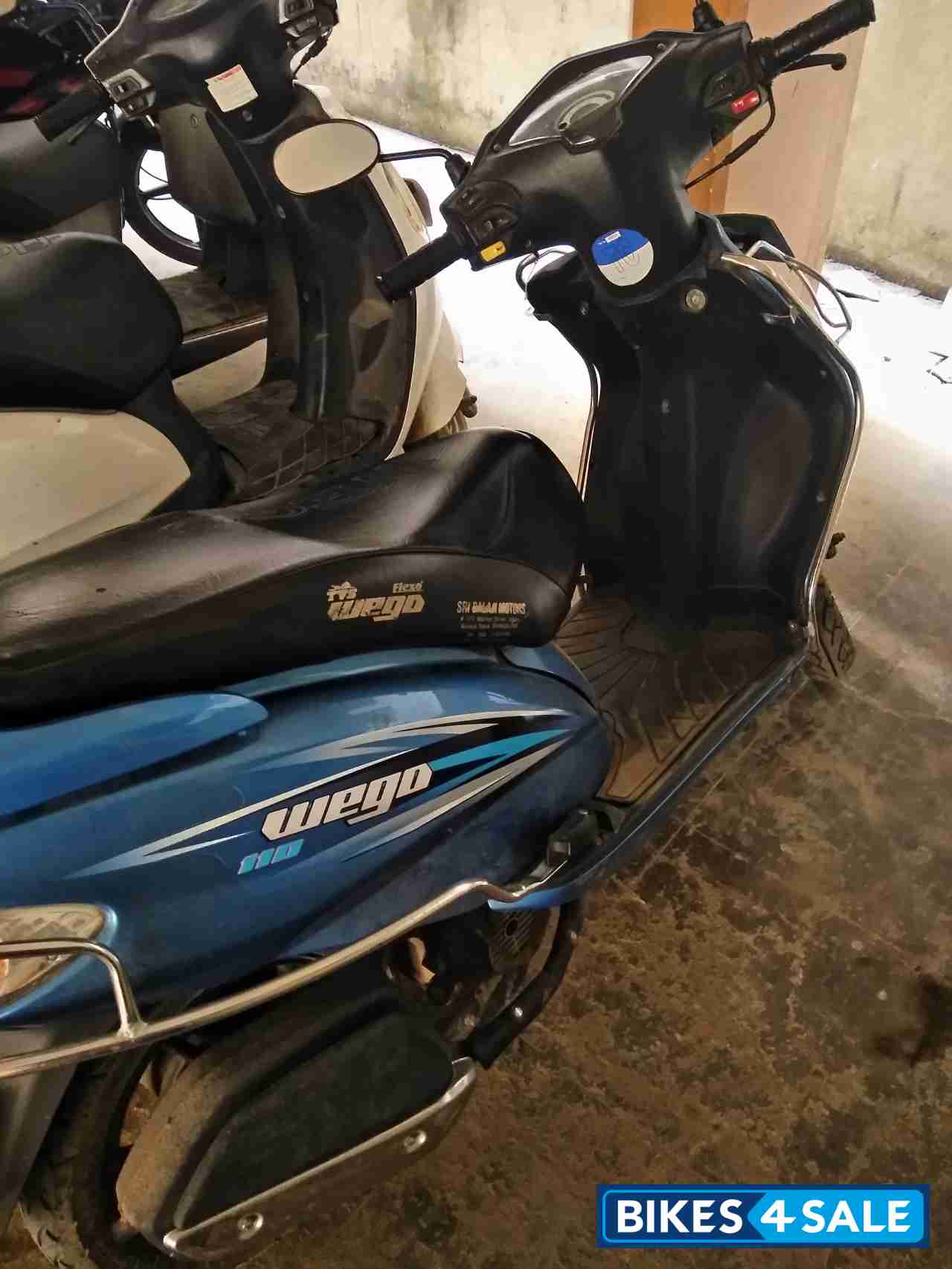 Blue TVS Wego
