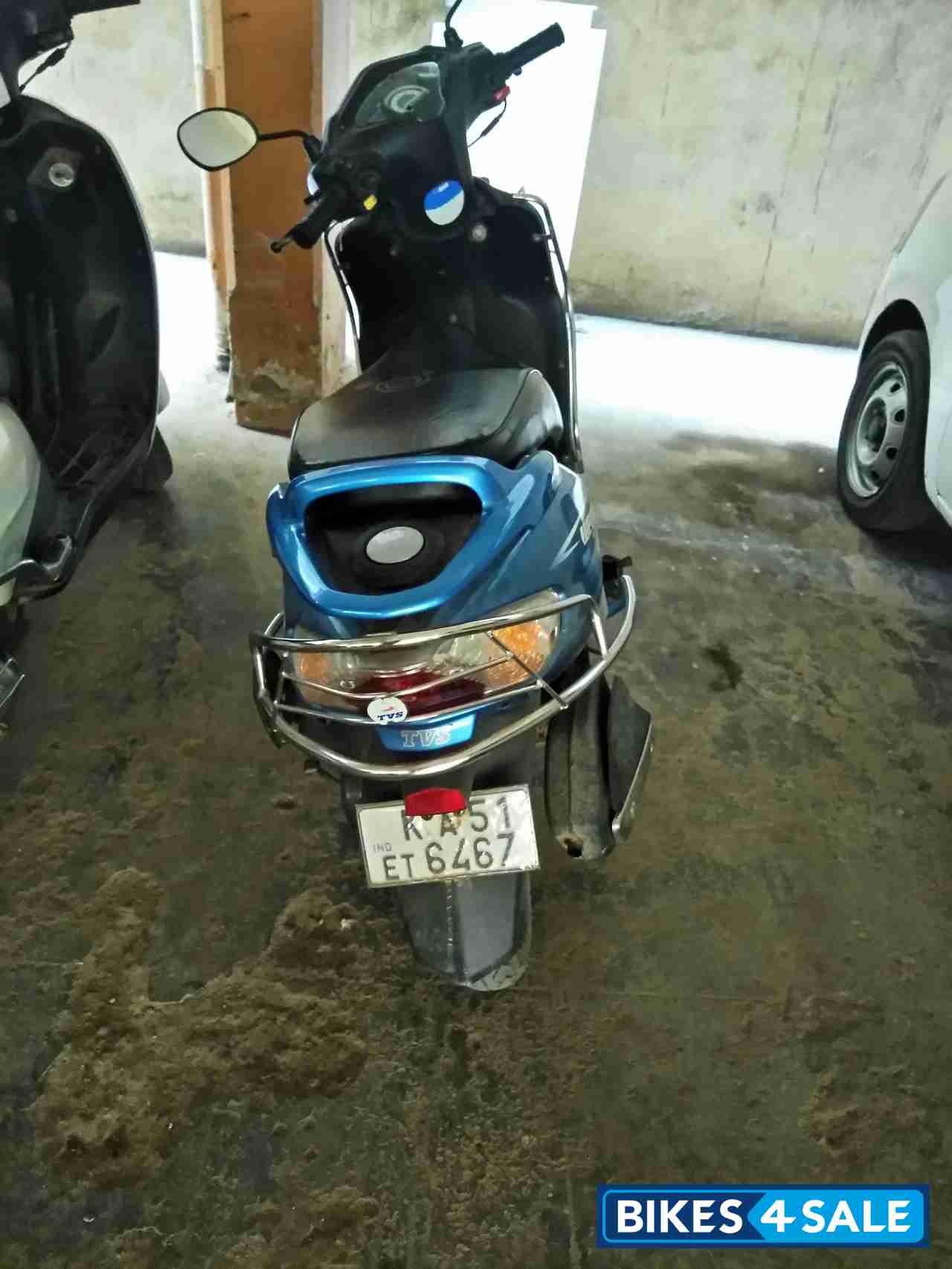 Blue TVS Wego