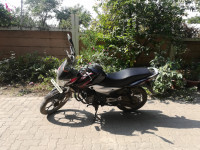 Black Red Bajaj Discover 100T