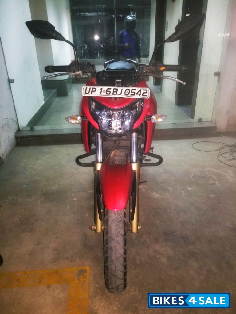 Matte Red TVS Apache RTR 200 4V