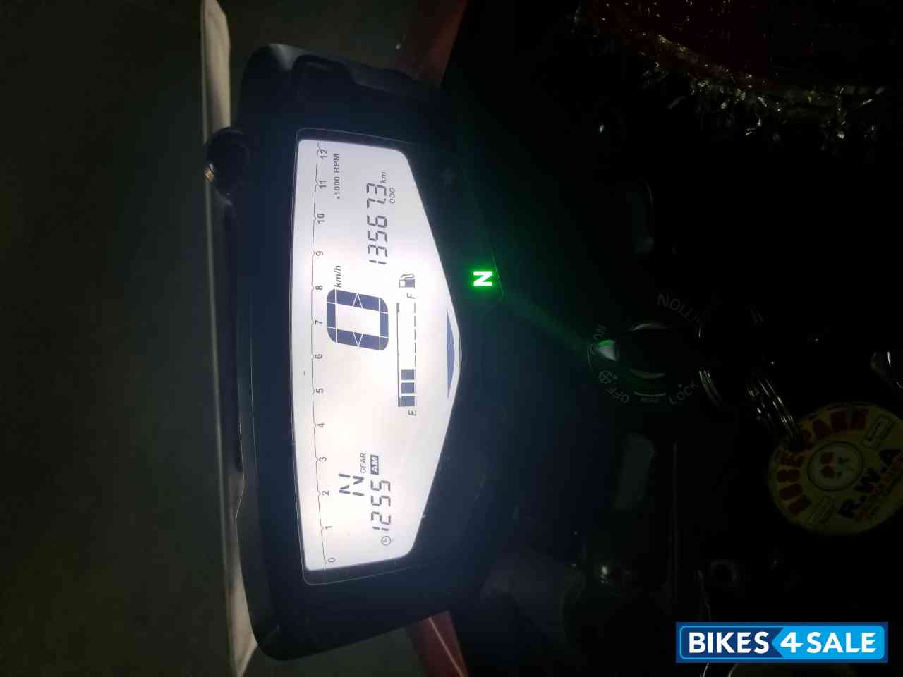 Matte Red TVS Apache RTR 200 4V