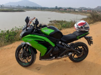 Green Kawasaki Ninja 650R
