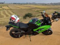 Green Kawasaki Ninja 650R
