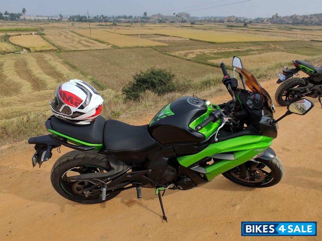 Green Kawasaki Ninja 650R Green Kawasaki Ninja 650R