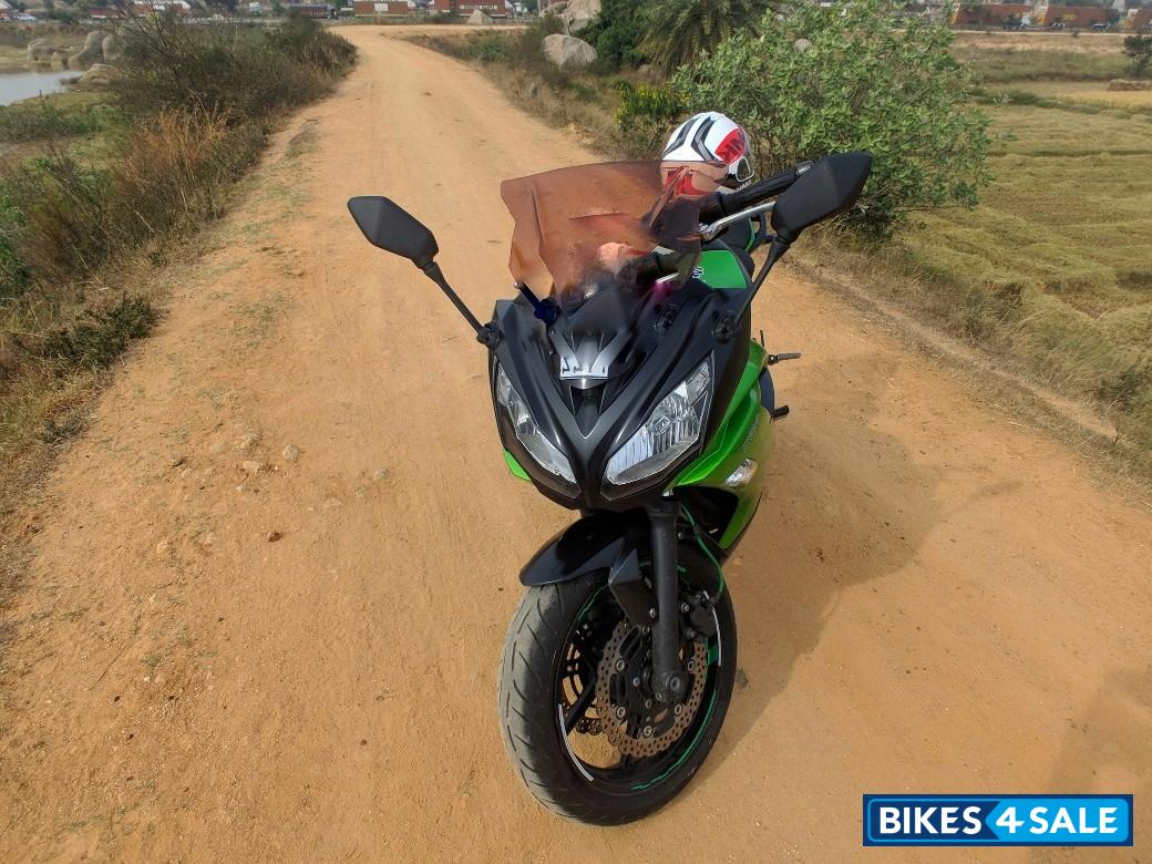 Green Kawasaki Ninja 650R Green Kawasaki Ninja 650R