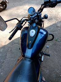 Blue Bajaj Avenger Street 150