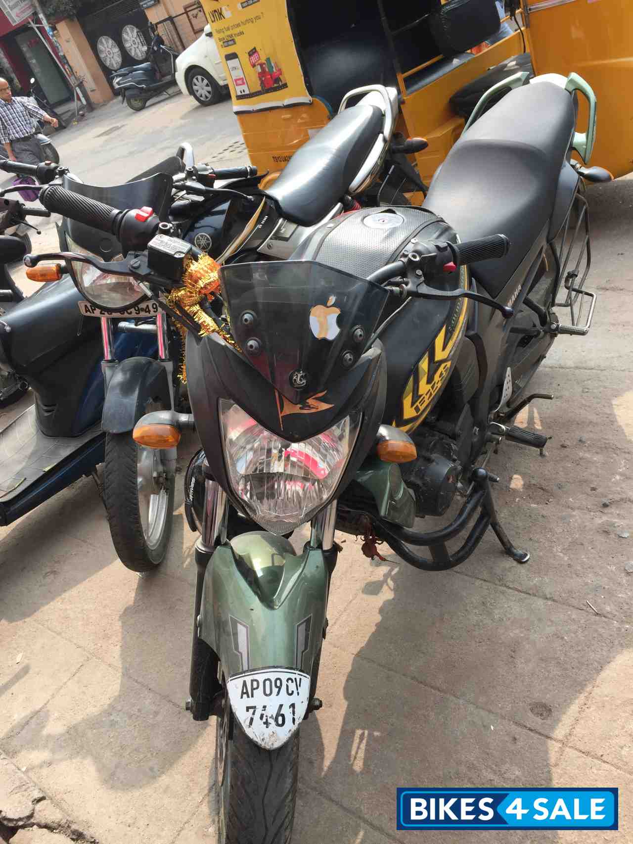 Army Green Yamaha FZ-S