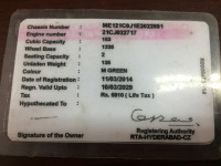 Army Green Yamaha FZ-S