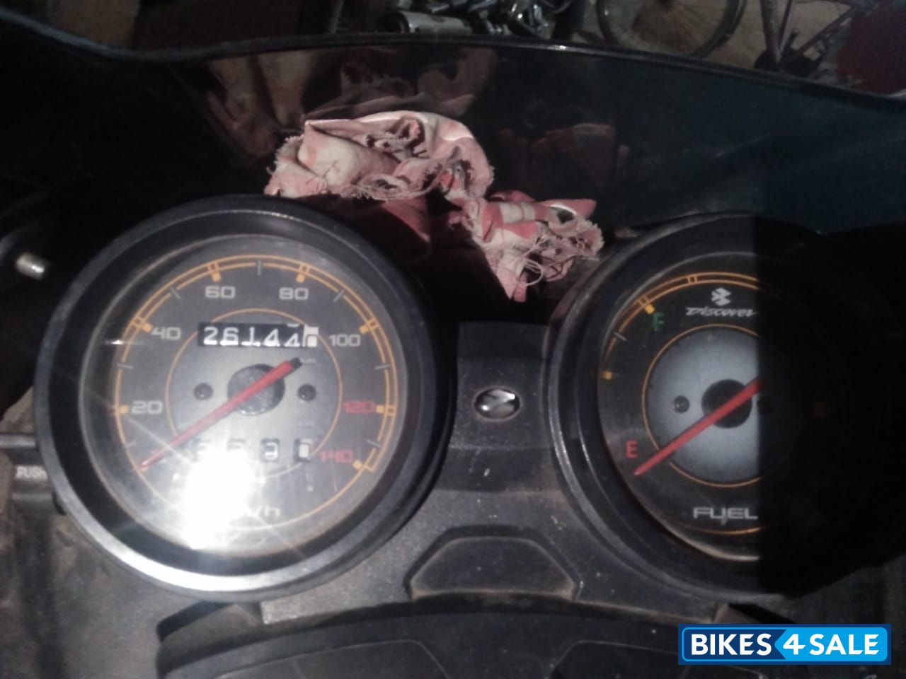 Blue Bajaj Discover DTSi 125