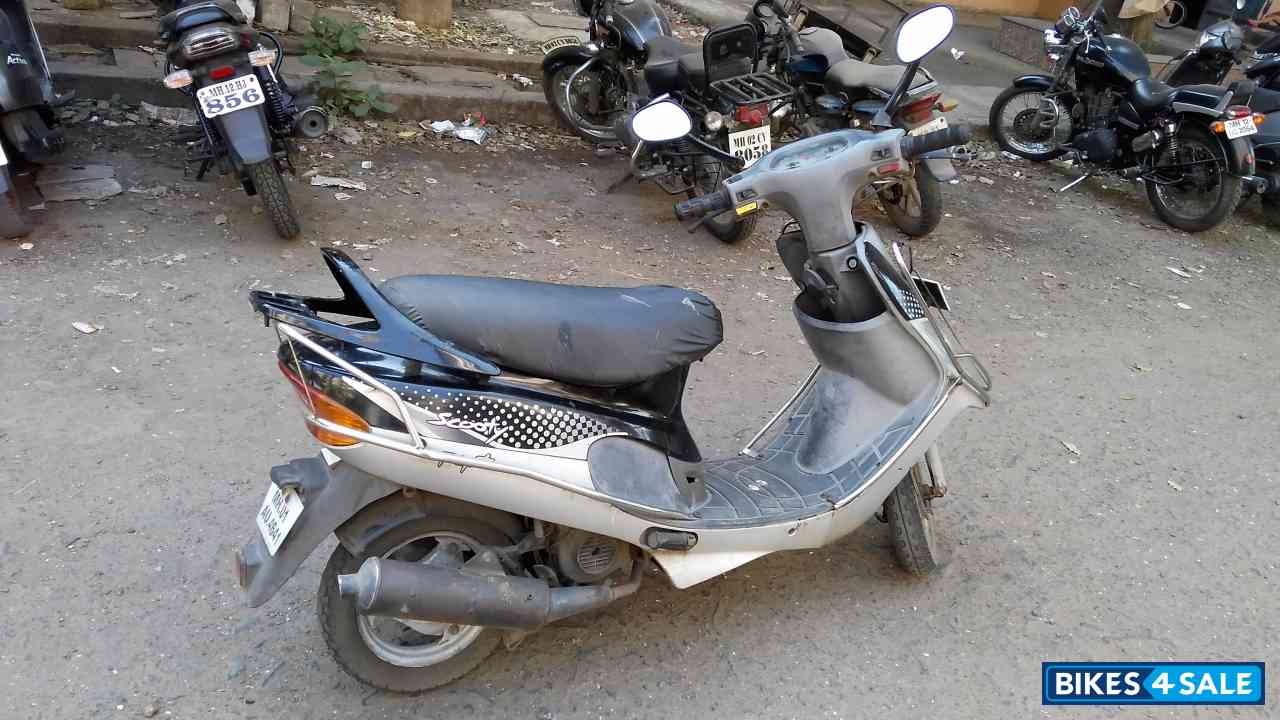 Black TVS Scooty Pep Plus