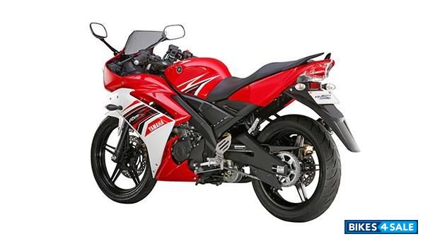 Red White Yamaha YZF R15 S