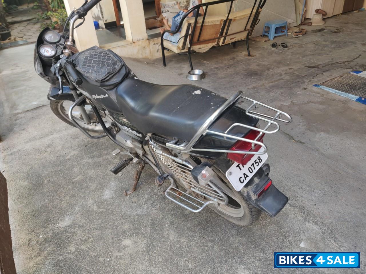 Black & Grey Hero Splendor Plus