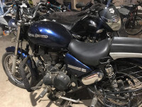 Blue Royal Enfield Thunderbird 500