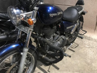 Blue Royal Enfield Thunderbird 500