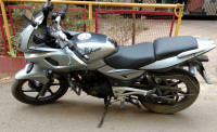 Grey Bajaj Pulsar 220F