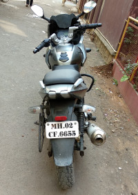 Grey Bajaj Pulsar 220F