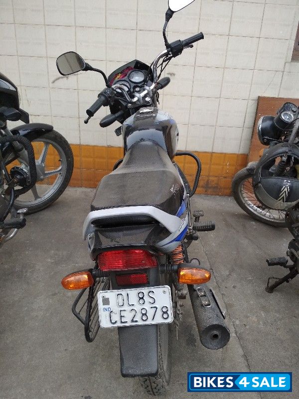 Black & Blue Bajaj CT 100