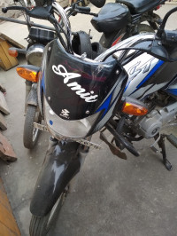 Black & Blue Bajaj CT 100