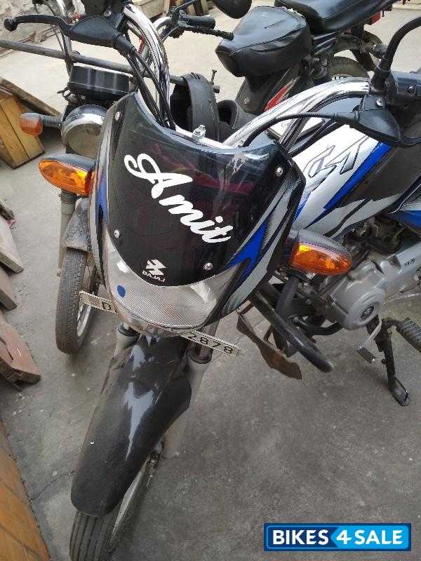 Black & Blue Bajaj CT 100