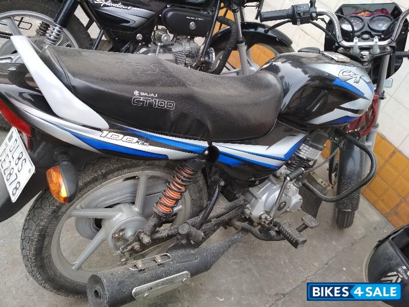 Black & Blue Bajaj CT 100