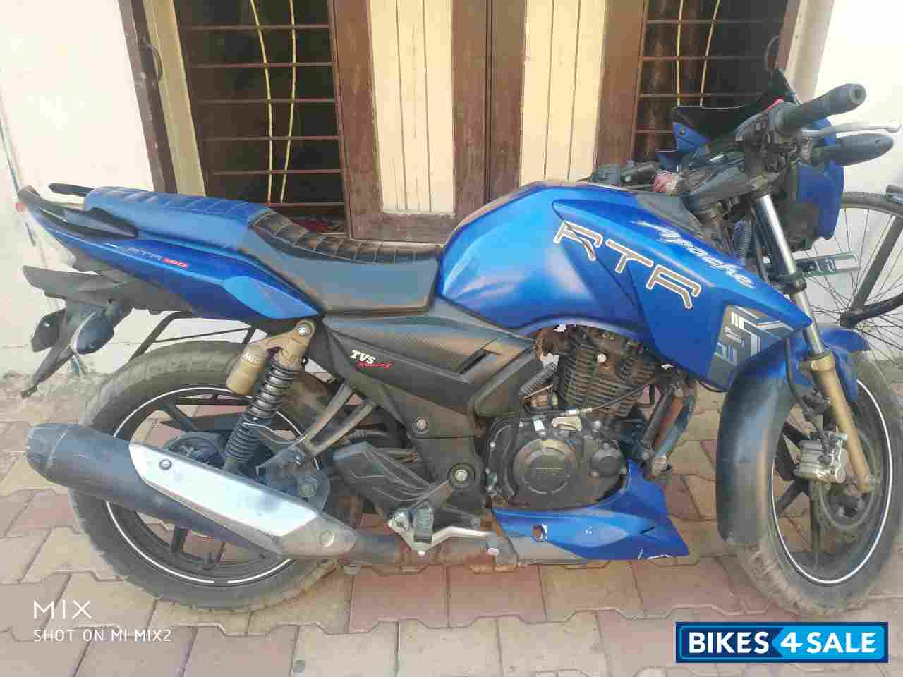 Used 2016 Model Tvs Apache Rtr 180 Abs For Sale In Ahmedabad Id 200296 Blue Colour Bikes4sale