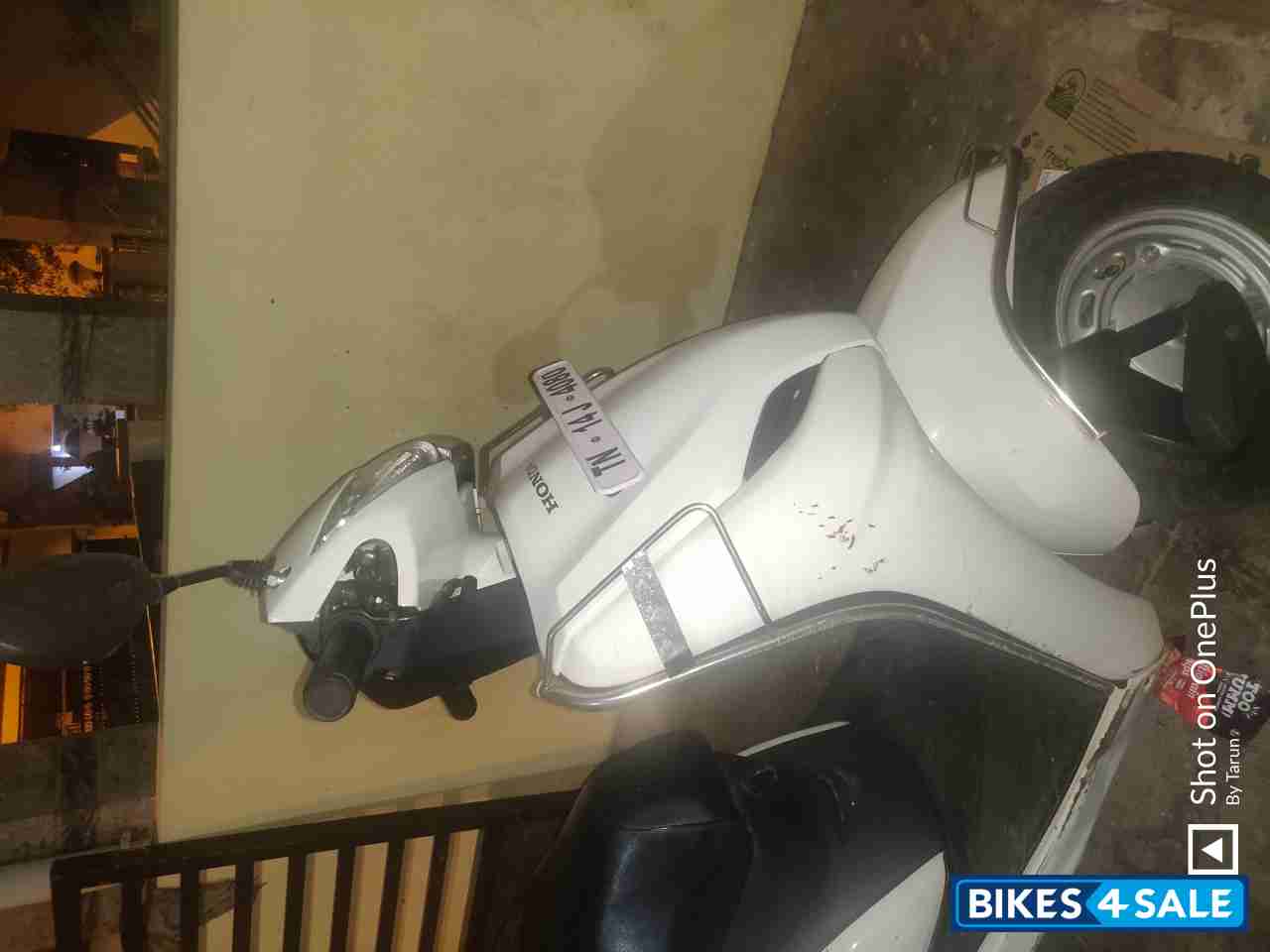 White Honda Activa 3G White Honda Activa 3G